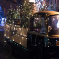 Kerstverlichting met kerstmis